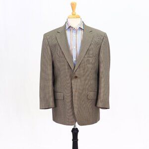 Richard Bennett 42R Brown 2-Button HT Wool Sport Coat Blazer Jacket P041